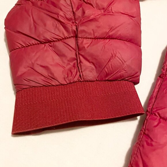 Guess Mens Bomber Jacket Red Size XL - Picture 4 of 16